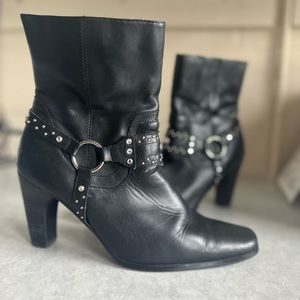 Harley Davidson Studded Womens Boots Size 10